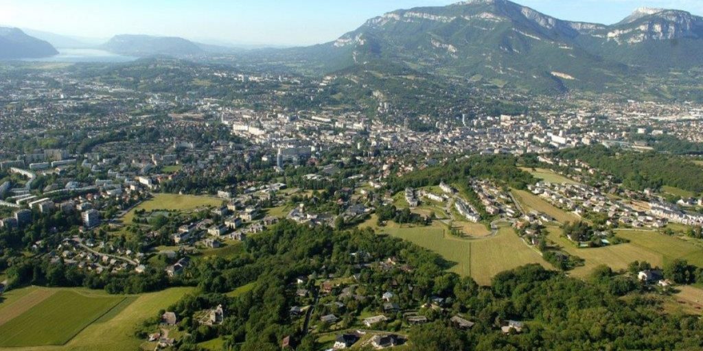 Vue Aérienne Combe de Savoie