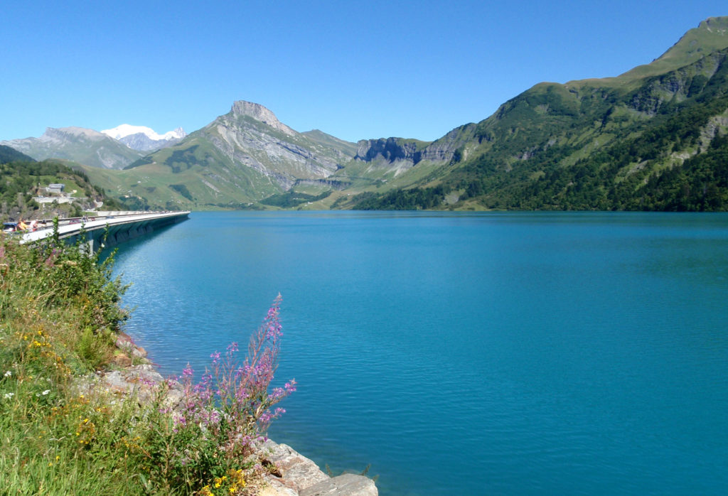 Barrage de Roselend et son lac, dans le Beaufortain