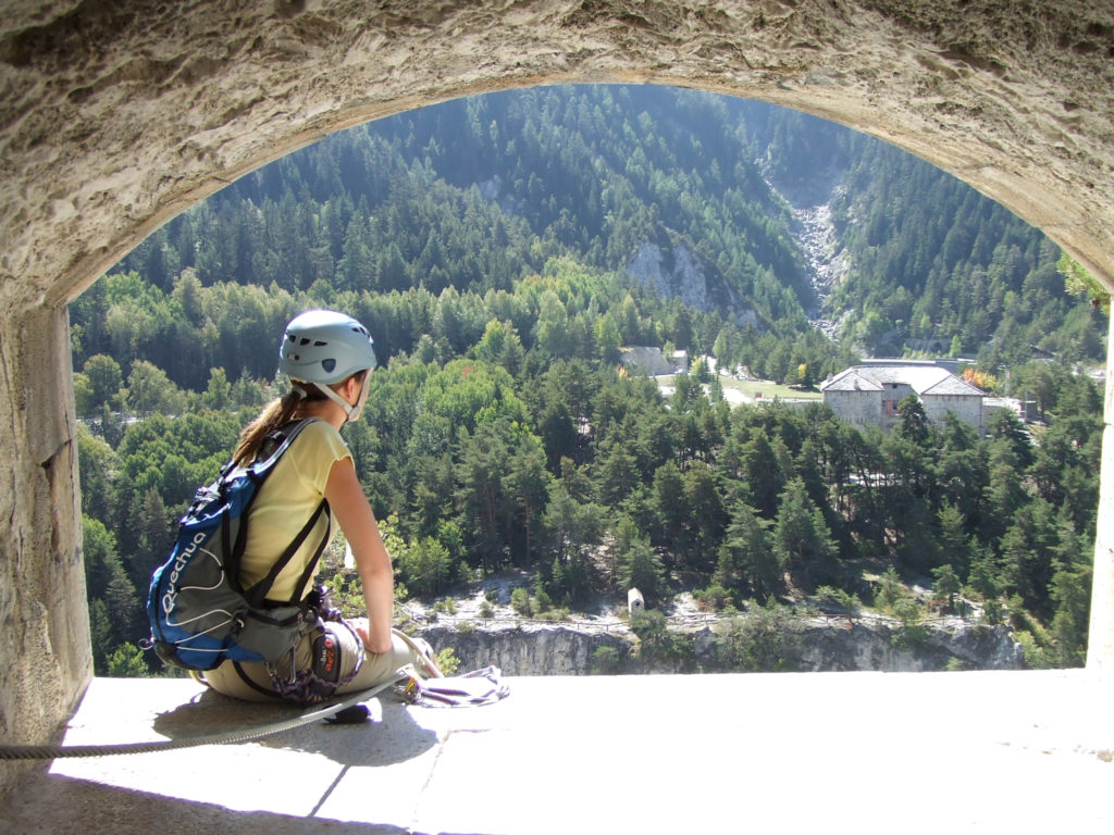 Klettersteig „Via ferrata du Diable“ in Aussois